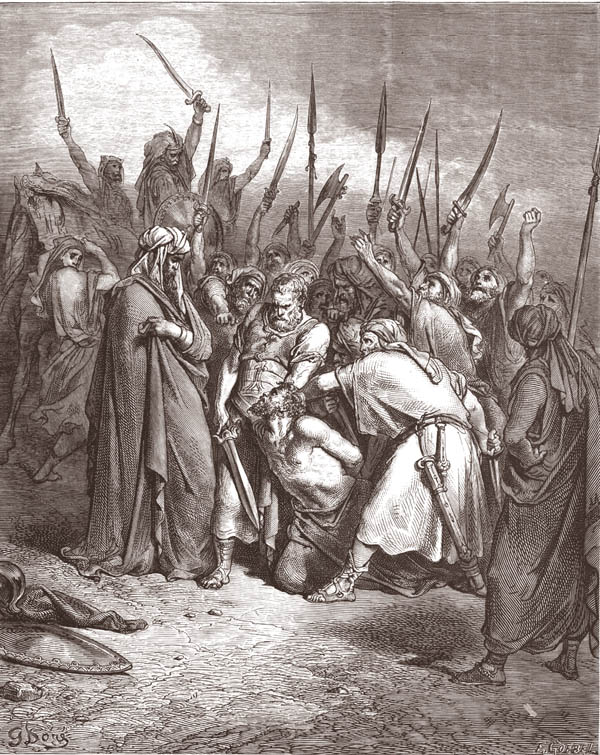 AGAG VIENE GIUSTIZIATO samuele I, 15,33